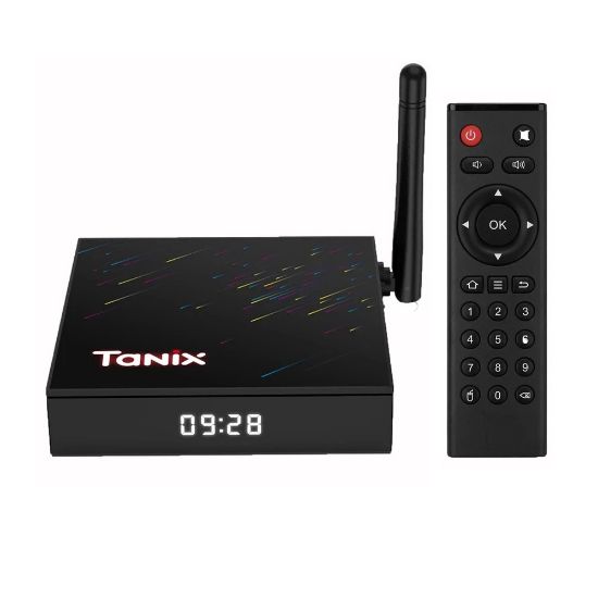تصویر  اندروید باکس 64+4  Tanix TX68