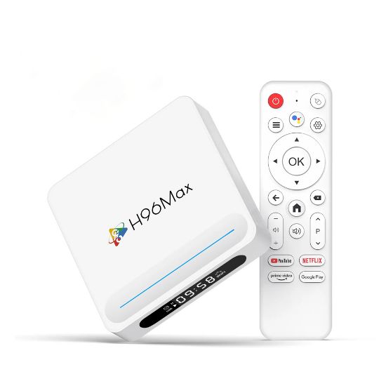 تصویر  اندروید باکس  H96 MAX H618 
